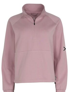Ascend Women's Lightweight Quarter-Zip Pullover in Mauve